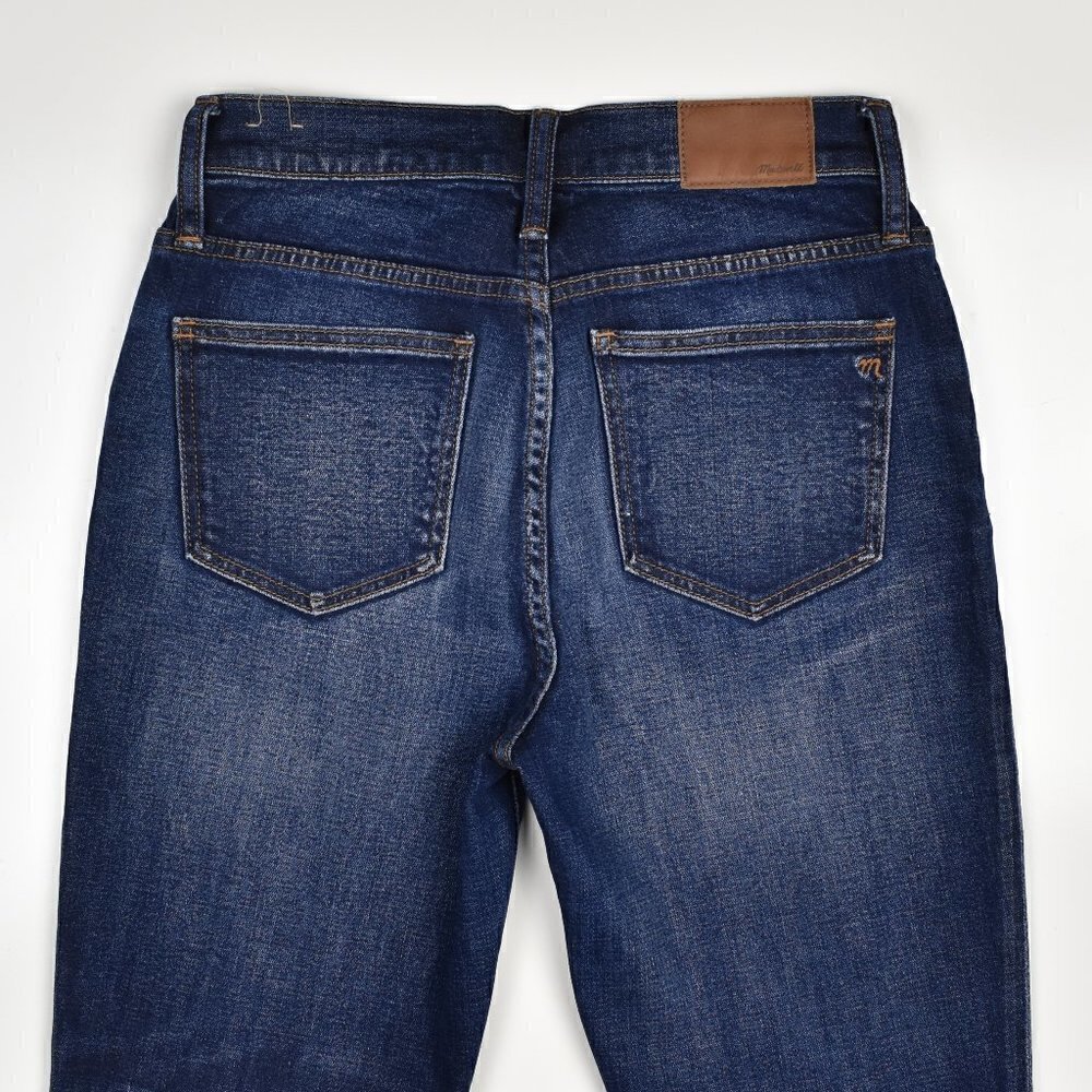 Madewell Cali Demi Boot Jeans Patch Pocket Edition 26 - Picture 3 of 7